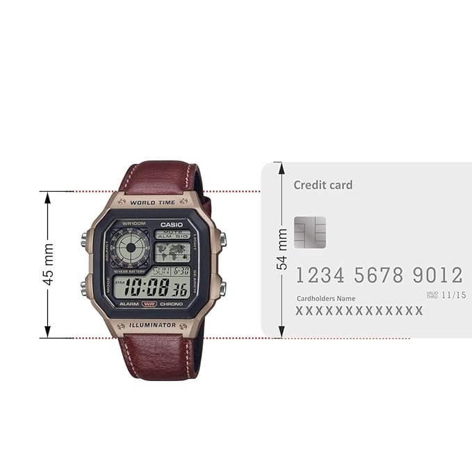 CASIO AE 1200 LEATHER