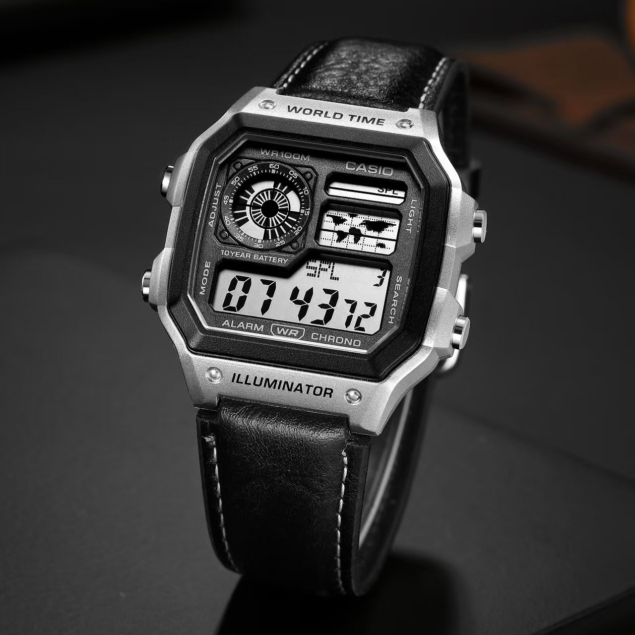 CASIO AE 1200 LEATHER